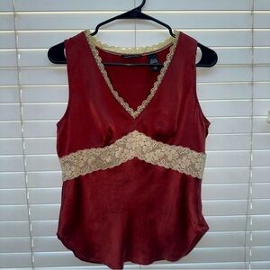 New York and Company Silk Top